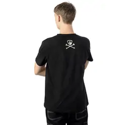 Men's T-shirts - Men's Short-sleeved shirt REPRE4SC BLACK GLITTER - R3M-TSS-2301XL - XL