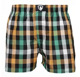 men's boxershorts with woven label CLASSIC ALI - Men's boxer shorts REPRE4SC CLASSIC CLASSIC 15164 - R5M-BOX-0164S - S