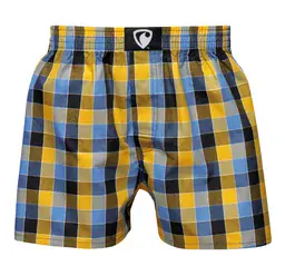 men's boxershorts with woven label CLASSIC ALI - Men's boxer shorts RPSNT CLASSIC ALI 20121 - R0M-BOX-0121S - S