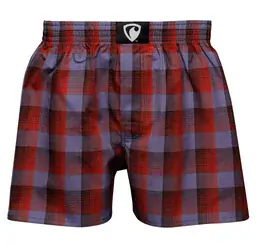 men's boxershorts with woven label CLASSIC ALI - Men's boxer shorts RPSNT CLASSIC ALI 20127 - R0M-BOX-0127S - S