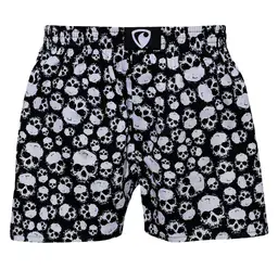 men's boxershorts with woven label EXCLUSIVE ALI - Men's boxer shorts RPSNT EXCLUSIVE ALI DOOM - R0M-BOX-0620S - S