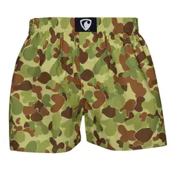men's boxershorts with woven label EXCLUSIVE ALI - Men's boxer shorts REPRESENT EXCLUSIVE ALI DUCKHUNTER - R0M-BOX-0627S - S