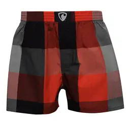 men's boxershorts with woven label CLASSIC ALI - Men's boxer shorts RPSNT CLASSIC ALI 21157 - R1M-BOX-0157S - S