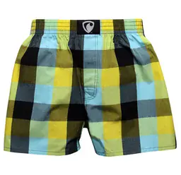 men's boxershorts with woven label CLASSIC ALI - Men's boxer shorts RPSNT CLASSIC ALI 21162 - R1M-BOX-0162S - S