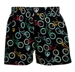 men's boxershorts with woven label EXCLUSIVE ALI - Men's boxer shorts REPRE4SC EXCLUSIVE ALI CUSTOM BIKES - R1M-BOX-0677S - S