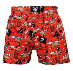 men's boxershorts with woven label EXCLUSIVE ALI - Men's boxer shorts REPRE4SC EXCLUSIVE ALI HAY HO - R1M-BOX-0694S - S