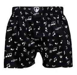 men's boxershorts with woven label EXCLUSIVE ALI - Men's boxer shorts REPRE4SC EXCLUSIVE ALI MIDNIGHT SERENADE - R1M-BOX-0698S - S