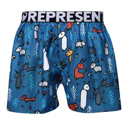 men's boxershorts with Elastic waistband EXCLUSIVE MIKE - Men's boxer shorts RPSNT EXCLUSIVE MIKE GHOST PETS - R1M-BOX-0784S - S