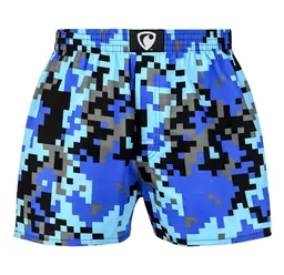 men's boxershorts with woven label EXCLUSIVE ALI - Men's boxer shorts REPRE4SC EXCLUSIVE ALI DIGITAL EMOTIONS - R2M-BOX-0613M - M