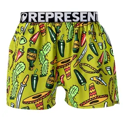men's boxershorts with Elastic waistband EXCLUSIVE MIKE - Men's boxer shorts RPSNT EXCLUSIVE MIKE HOT & SPICY - R2M-BOX-0708S - S