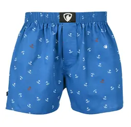 men's boxershorts with woven label EXCLUSIVE ALI - Men's boxer shorts REPRE4SC EXCLUSIVE ALI HARBOR - R2M-BOX-0609S - S