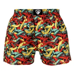 men's boxershorts with woven label EXCLUSIVE ALI - Men's boxer shorts REPRE4SC EXCLUSIVE ALI RIGHT WAY - R2M-BOX-0619S - S