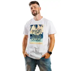 Oficiální kolekce HIGH JUMP trika - Kurzarm T-shirt für Männer RPSNT High Jump HAWAII - R2M-TSS-1602S - S