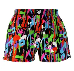 men's boxershorts with woven label EXCLUSIVE ALI - Men's boxer shorts REPRE4SC EXCLUSIVE ALI MAD SPRAYER - R2M-BOX-0636S - S