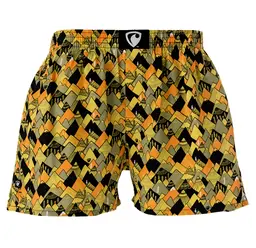 men's boxershorts with woven label EXCLUSIVE ALI - Men's boxer shorts REPRE4SC EXCLUSIVE ALI MOUNTAIN EVERYWHERE - R2M-BOX-0649S - S