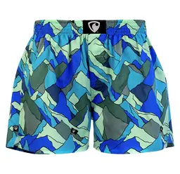 men's boxershorts with woven label EXCLUSIVE ALI - Men's boxer shorts REPRE4SC EXCLUSIVE ALI GLACIER SPOT - R2M-BOX-0650S - S