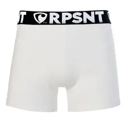 Pánské boxerky SPORT - Pánské boxerky s vytkávanou gumou RPSNT SPORT WHITE - R3M-BOX-0406S - S