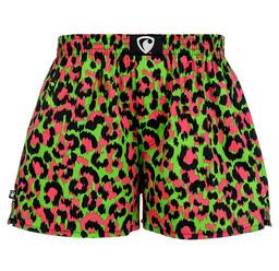 men's boxershorts with woven label EXCLUSIVE ALI - Men's boxer shorts Repre EXCLUSIVE ALI CARNIVAL CHEETAH - R3M-BOX-0608S - S