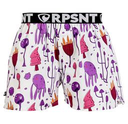 men's boxershorts with Elastic waistband EXCLUSIVE MIKE - Men's boxer shorts REPRESENT EXCLUSIVE MIKE VIOLET CREATURES - R3M-BOX-0719S - S