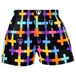 men's boxershorts with woven label EXCLUSIVE ALI - Men's boxer shorts REPRESENT EXCLUSIVE ALI RAINBOW CRUSADE - R3M-BOX-0623S - S