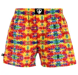 men's boxershorts with woven label EXCLUSIVE ALI - Men's boxer shorts Repre EXCLUSIVE ALI HAPPY BEE - R3M-BOX-0645S - S