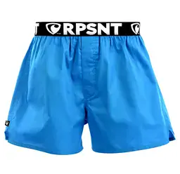 HERREN boxershorts mit elastischem Bund EXCLUSIVE MIKE - Boxershorts für Männer Repre EXCLUSIVE MIKE TURQUOISE - R3M-BOX-0748S - S