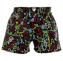 men's boxershorts with woven label EXCLUSIVE ALI - Men's boxer shorts Repre EXCLUSIVE ALI XMAS COLLECTION - R3M-BOX-0631S - S