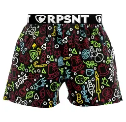 men's boxershorts with Elastic waistband EXCLUSIVE MIKE - Men's boxer shorts Repre EXCLUSIVE MIKE XMAS COLLECTION - R3M-BOX-0731S - S