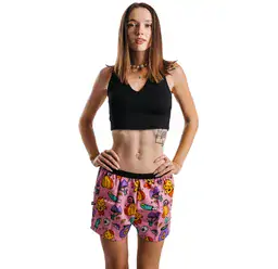 Damen boxershorts mit elastischem Bund GIGI - Boxershorts für Frauen Repre GIGI PUPPET CULT - R3W-BOX-0719L - L