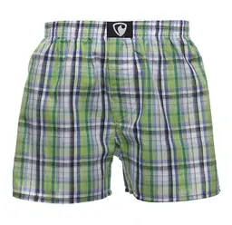 men's boxershorts with woven label CLASSIC ALI - Men's boxer shorts RPSNT CLASSIC ALIBOX 17190 - R7M-BOX-0190S - S
