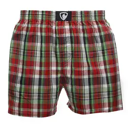men's boxershorts with woven label CLASSIC ALI - Men's boxer shorts RPSNT CLASSIC ALIBOX 17191 - R7M-BOX-0191S - S