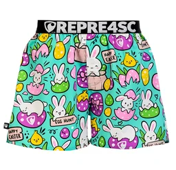 men's boxershorts with Elastic waistband EXCLUSIVE MIKE - Men's boxer shorts REPRE4SC EXCLUSIVE MIKE EASTER SURPRISE - R4M-BOX-0712S - S