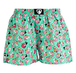 men's boxershorts with woven label EXCLUSIVE ALI - Men's boxer shorts REPRE4SC EXCLUSIVE ALI BULLDOG BATHING - R4M-BOX-0611S - S