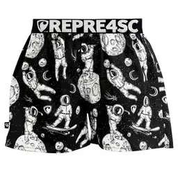 men's boxershorts with Elastic waistband EXCLUSIVE MIKE - Men's boxer shorts REPRE4SC EXCLUSIVE MIKE SPACE GAMES - R4M-BOX-0717S - S