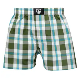 men's boxershorts with woven label CLASSIC ALI - Men's boxer shorts REPRE4SC CLASSIC ALI 19123 - R9M-BOX-0123S - S