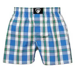 men's boxershorts with woven label CLASSIC ALI - Men's boxer shorts RPSNT CLASSIC ALI 19124 - R9M-BOX-0124S - S