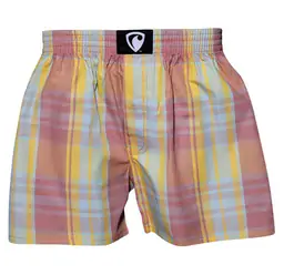 men's boxershorts with woven label CLASSIC ALI - Men's boxer shorts RPSNT CLASSIC ALI 20108 - R0M-BOX-0108S - S