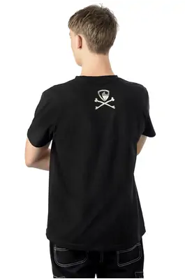Men's T-shirts - Men's Short-sleeved shirt RPSNT BLACK GLITTER - R3M-TSS-2301M - M