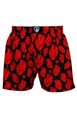 men's boxershorts with woven label EXCLUSIVE ALI - Men's boxer shorts REPRESENT EXCLUSIVE ALI HEARTBREAKER - R0M-BOX-0617S - S