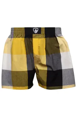 men's boxershorts with woven label CLASSIC ALI - Men's boxer shorts REPRE4SC CLASSIC ALI 21161 - R1M-BOX-0161S - S