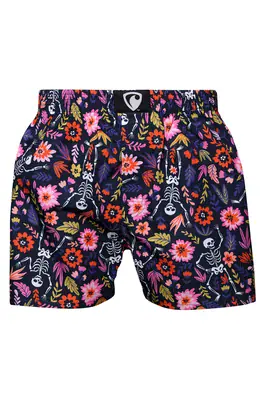 men's boxershorts with woven label EXCLUSIVE ALI - Men's boxer shorts REPRESENT EXCLUSIVE ALI ESQUELETOS - R1M-BOX-0697S - S