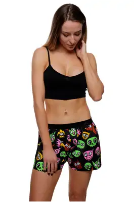 Ladies boxershorts - Women's boxer shorts REPRE4SC WILD ANIMALS - R0W-BOX-0701L - L