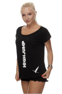 Oficiální kolekce HIGH JUMP trika - Kurzarm T-shirt für Frauen RPSNT High Jump TYPO - R8W-TSS-2301L - L