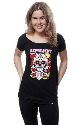 Women's T-shirts - Women's Short-sleeved shirt REPRESENT LA MUERTE - R9W-TSS-1402S - S