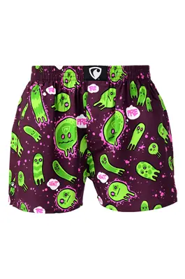 men's boxershorts with woven label EXCLUSIVE ALI - Men's boxer shorts RPSNT EXCLUSIVE ALI GHOSTS - R2M-BOX-0616S - S