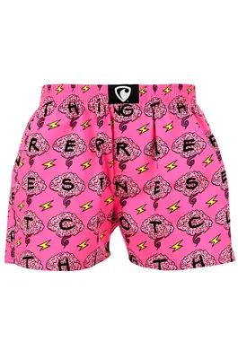 men's boxershorts with woven label EXCLUSIVE ALI - Men's boxer shorts RPSNT EXCLUSIVE ALI BRAINS - R2M-BOX-0610S - S