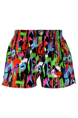 men's boxershorts with woven label EXCLUSIVE ALI - Men's boxer shorts RPSNT EXCLUSIVE ALI MAD SPRAYER - R2M-BOX-0636S - S