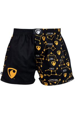 men's boxershorts with woven label EXCLUSIVE ALI - Men's boxer shorts RPSNT EXCLUSIVE ALI ZODIAC - R3M-BOX-0625S - S