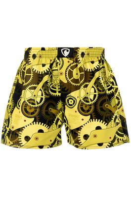 men's boxershorts with woven label EXCLUSIVE ALI - Men's boxer shorts RPSNT EXCLUSIVE ALI TIME MACHINE - R3M-BOX-0607S - S