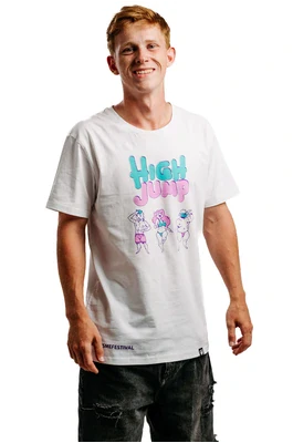 Oficiální kolekce HIGH JUMP trika - Pánské tričko s krátkým rukávem REPRE4SC High Jump FELLAZ - R3M-TSS-1302S - S